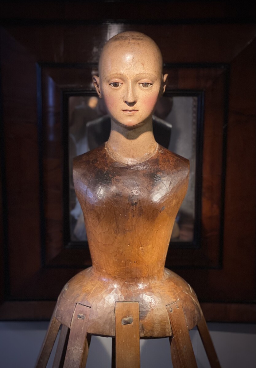 18th century Italian Madonna , Cage Doll , Santos Figure