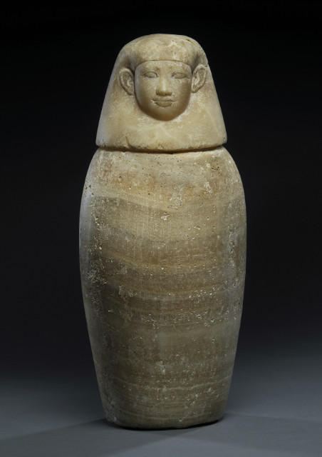 Canope Jar Egyptian 26th. Dynasty 600-500 BC