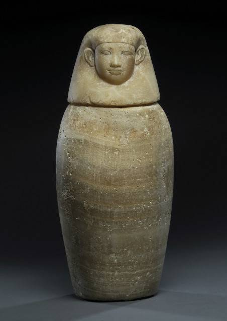 Canope Jar Egyptian 26th. Dynasty 600-500 BC