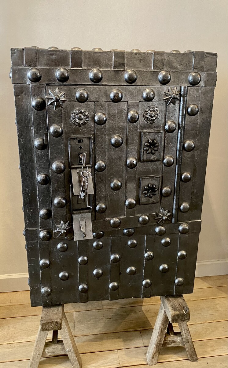Italian Iron Cassa Forte - Strongbox - Coffre forte