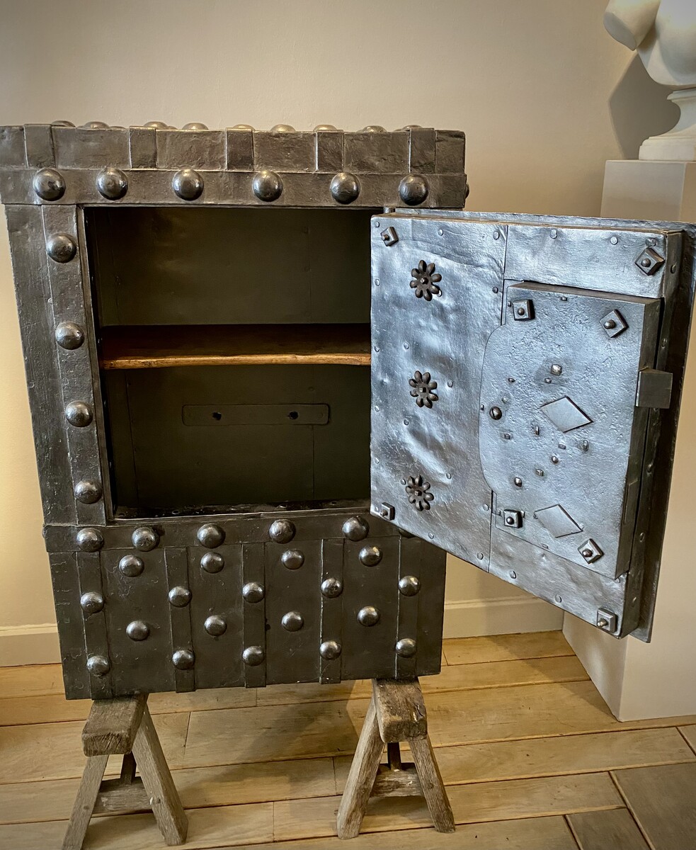 Italian Iron Cassa Forte - Strongbox - Coffre forte