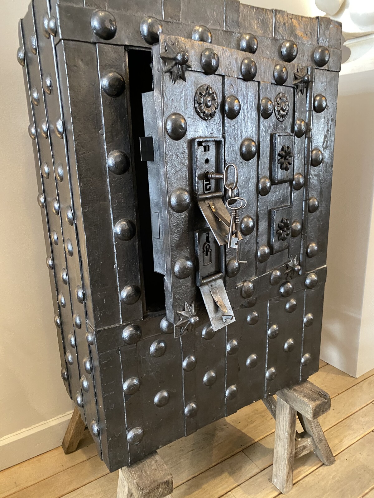 Italian Iron Cassa Forte - Strongbox - Coffre forte