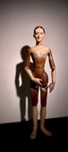 Neapolitan articulated wooden polychromed Mannequin