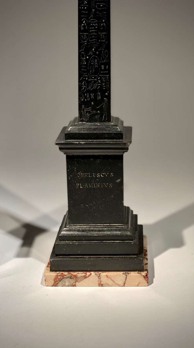Pair of Grand Tour Obelisks