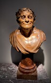 Terracotta sculpture of Bachus signed Goldscheider