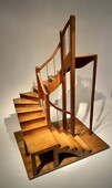 Wooden Staircase Model