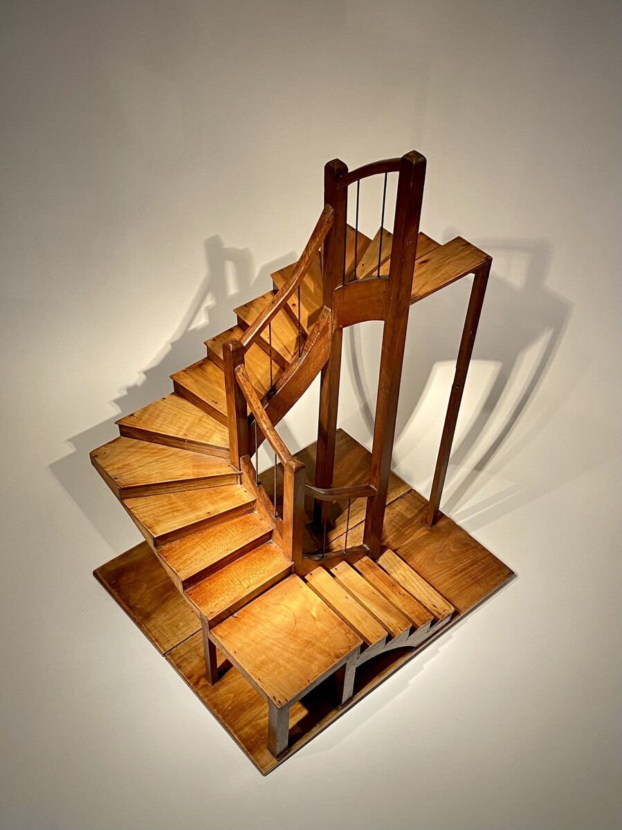 Wooden Staircase Model